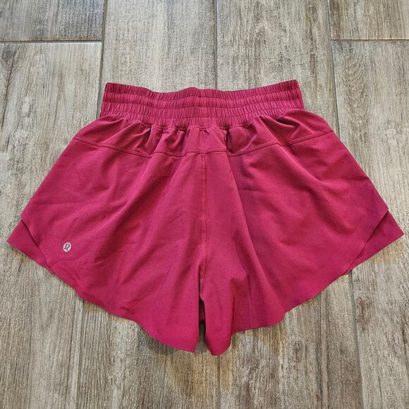 Lululemon Shake It Out Shorts Womens XS Pink Lightweight Run Athleisure - Picture 6 of 8